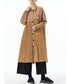 Pleated Patchwork Long Blouse